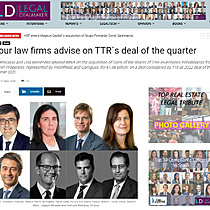 Four law firms advice on TTR's deal of the quarter